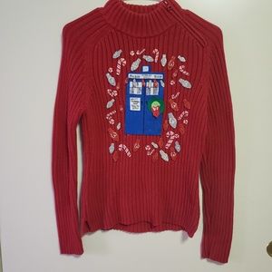 Ugly Christmas Red Sweater‎